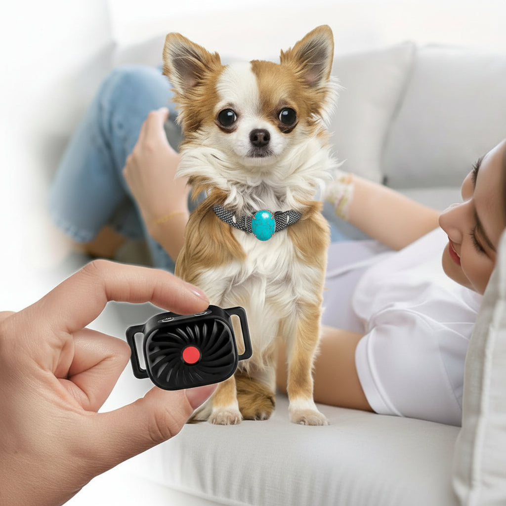 Gentle Anti-Bark Collar for Small Dogs with Sound and Vibration