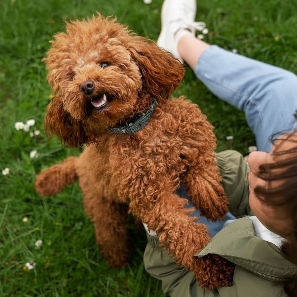 Gentle Anti-Bark Collar for Small Dogs with Sound and Vibration