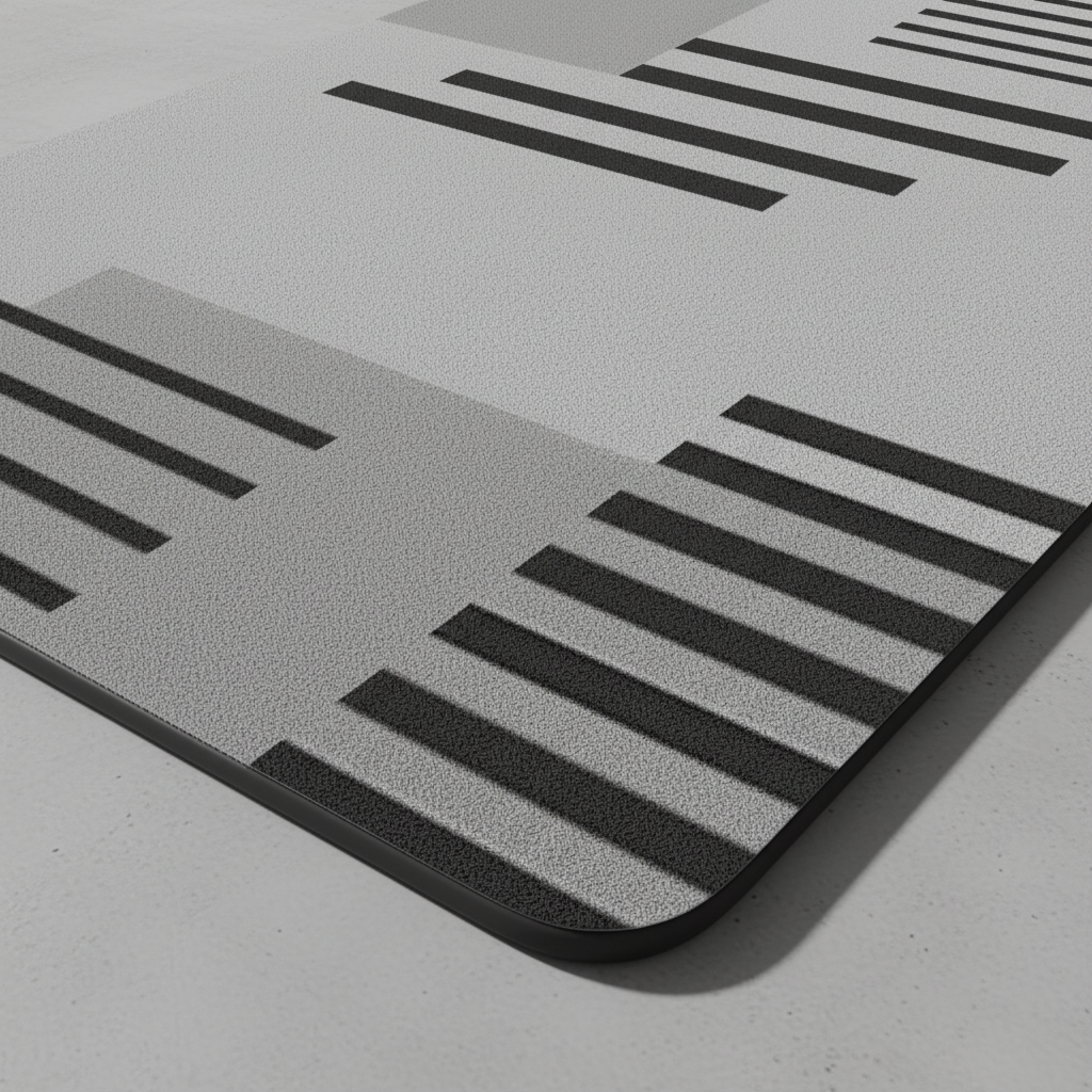 Non-Slip Soft Bath Mat in Neutral Design