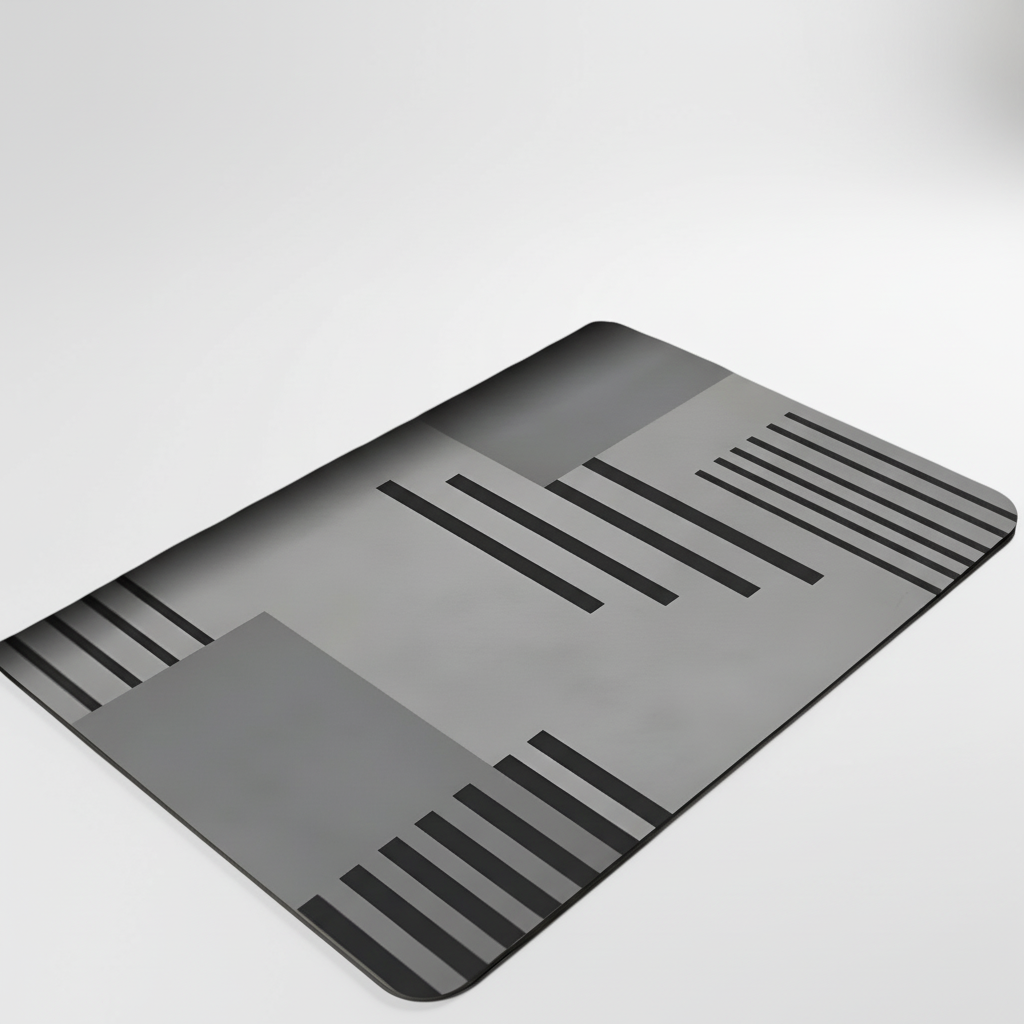 Non-Slip Soft Bath Mat in Neutral Design