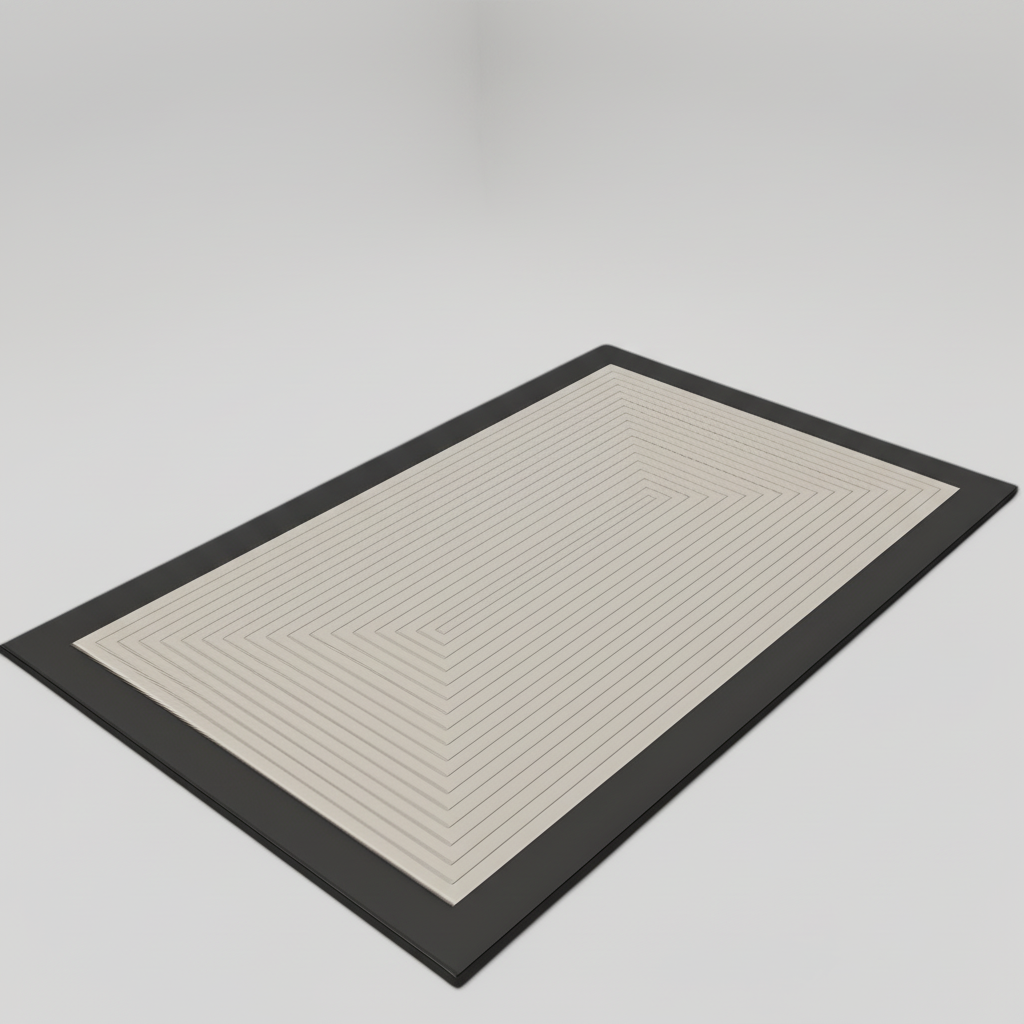 Non-Slip Soft Bath Mat in Neutral Design