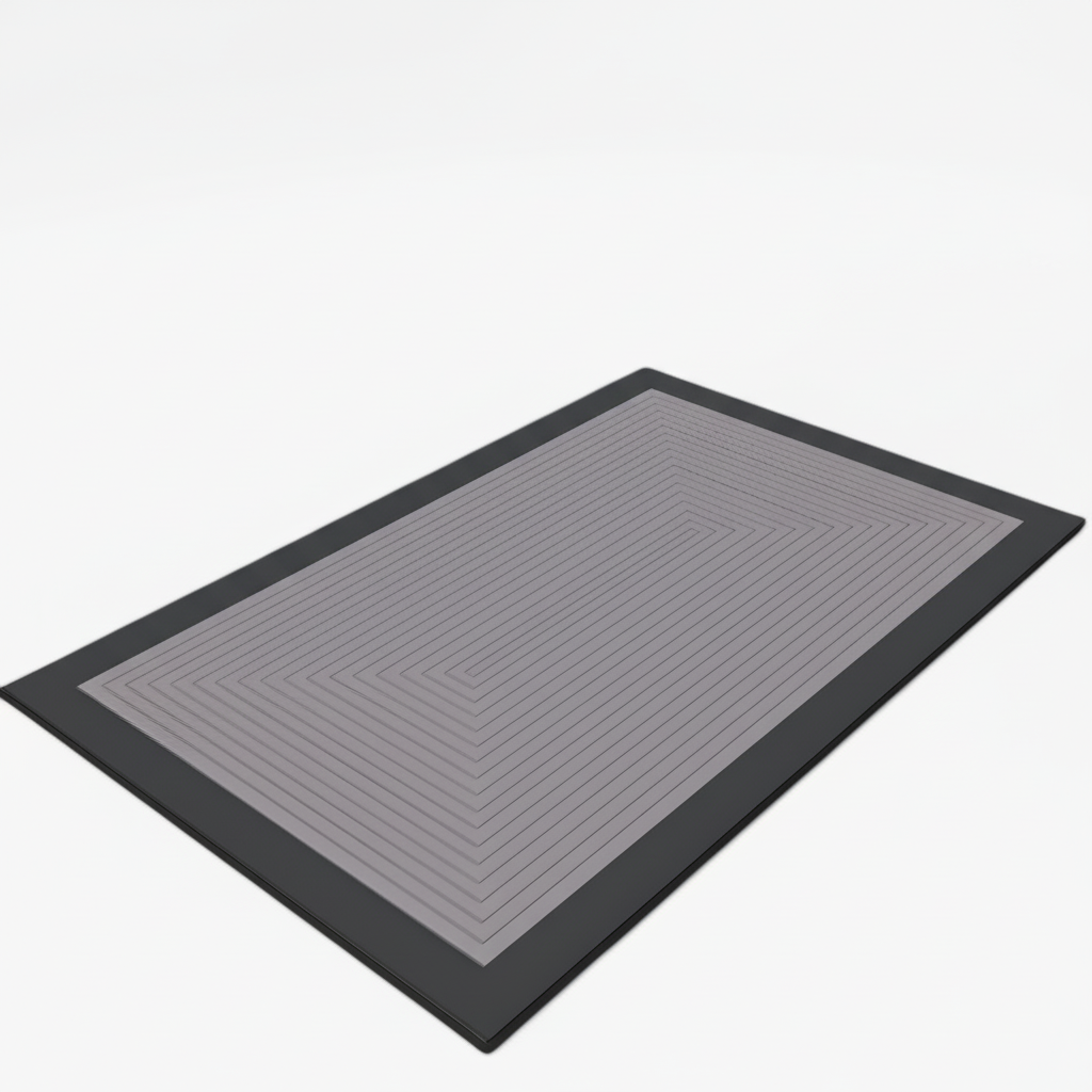 Non-Slip Soft Bath Mat in Neutral Design