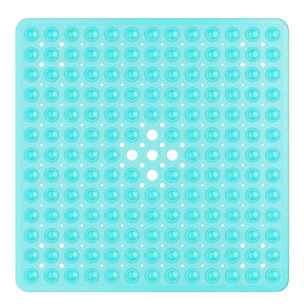 Non-Slip Square Shower Mat with Suction Cups