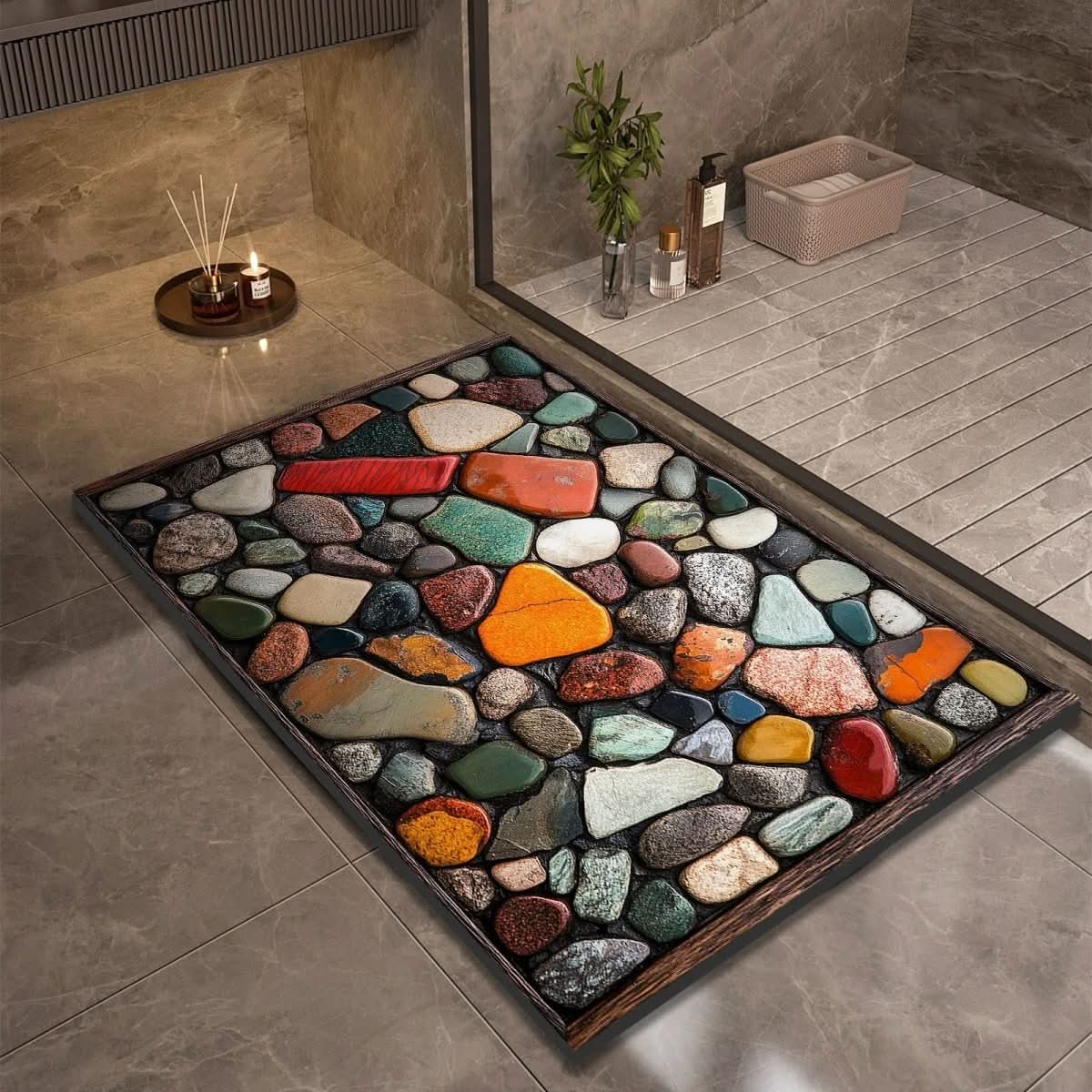 Diatomaceous Earth Quick-Dry Non-Slip Bath Mat