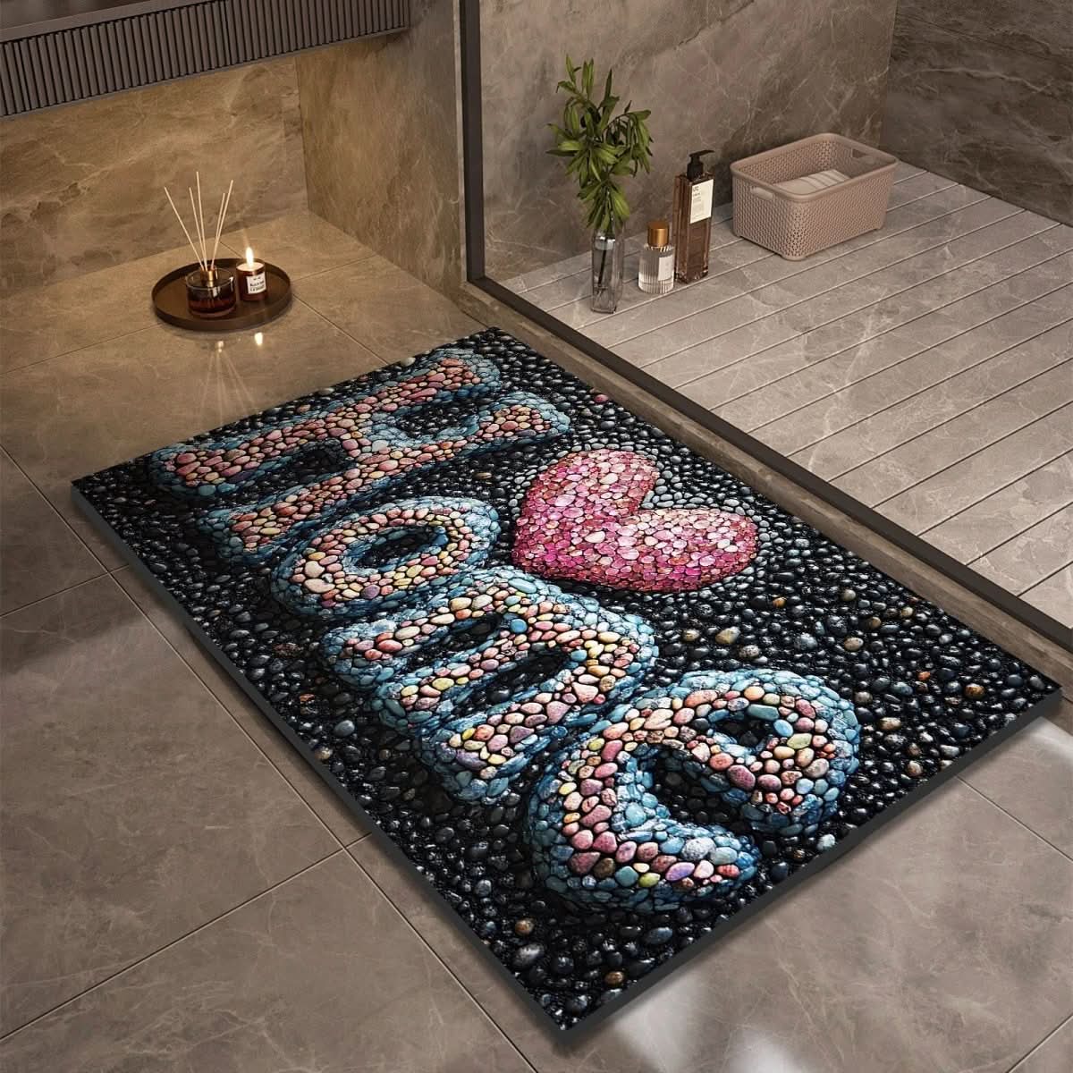 Diatomaceous Earth Quick-Dry Non-Slip Bath Mat
