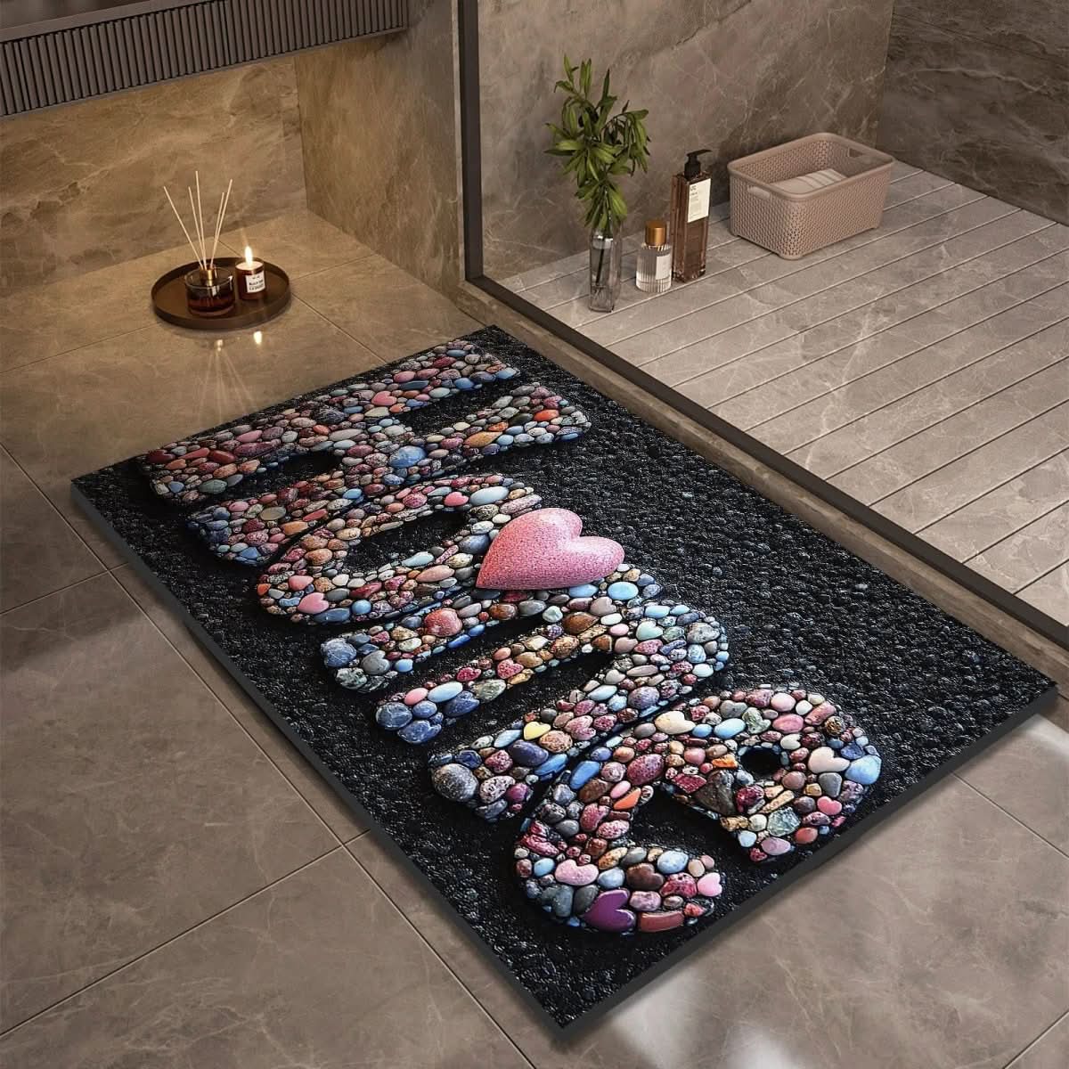 Diatomaceous Earth Quick-Dry Non-Slip Bath Mat