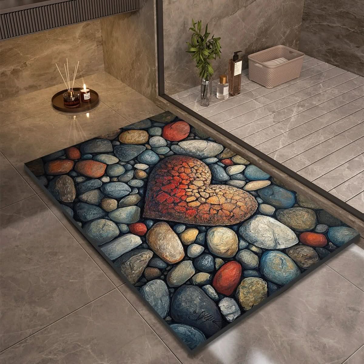 Diatomaceous Earth Quick-Dry Non-Slip Bath Mat
