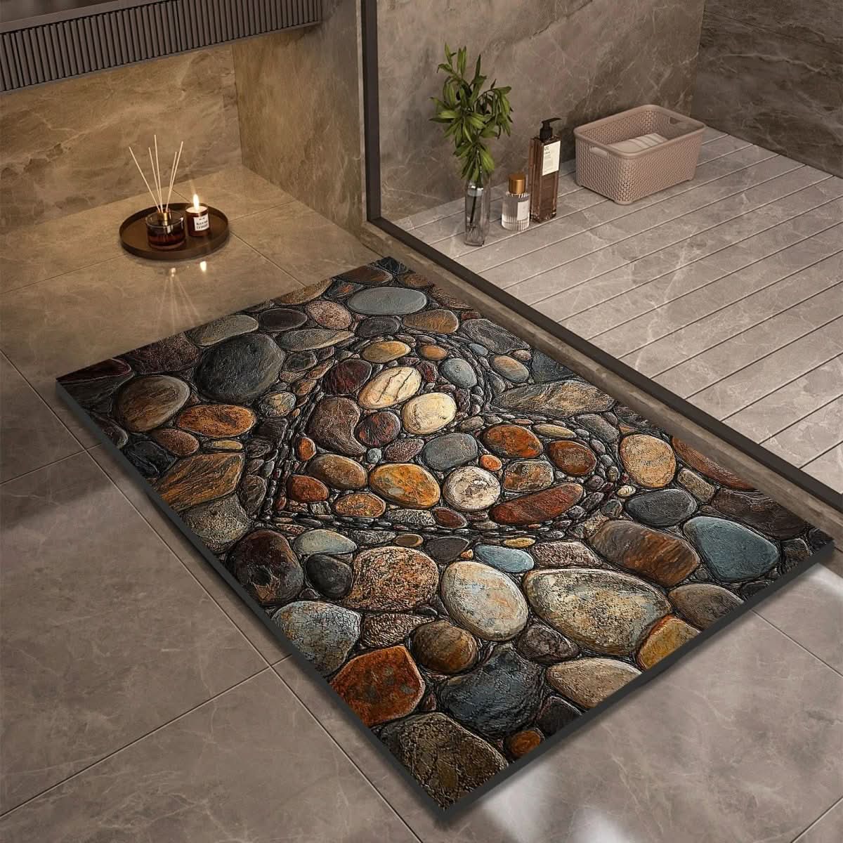 Diatomaceous Earth Quick-Dry Non-Slip Bath Mat