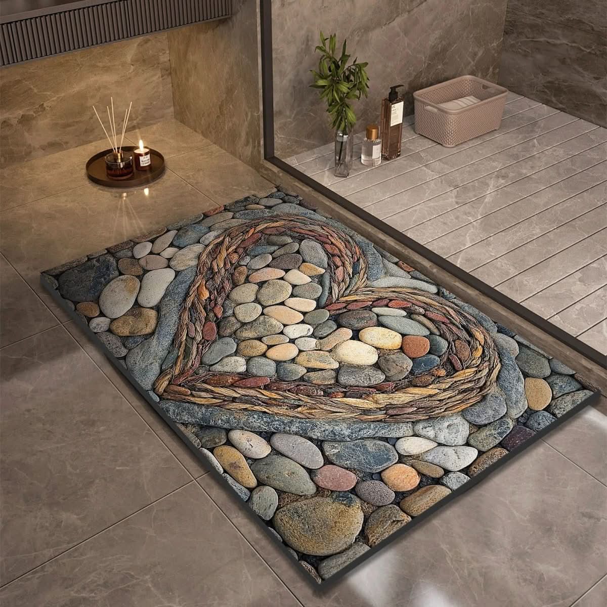 Diatomaceous Earth Quick-Dry Non-Slip Bath Mat