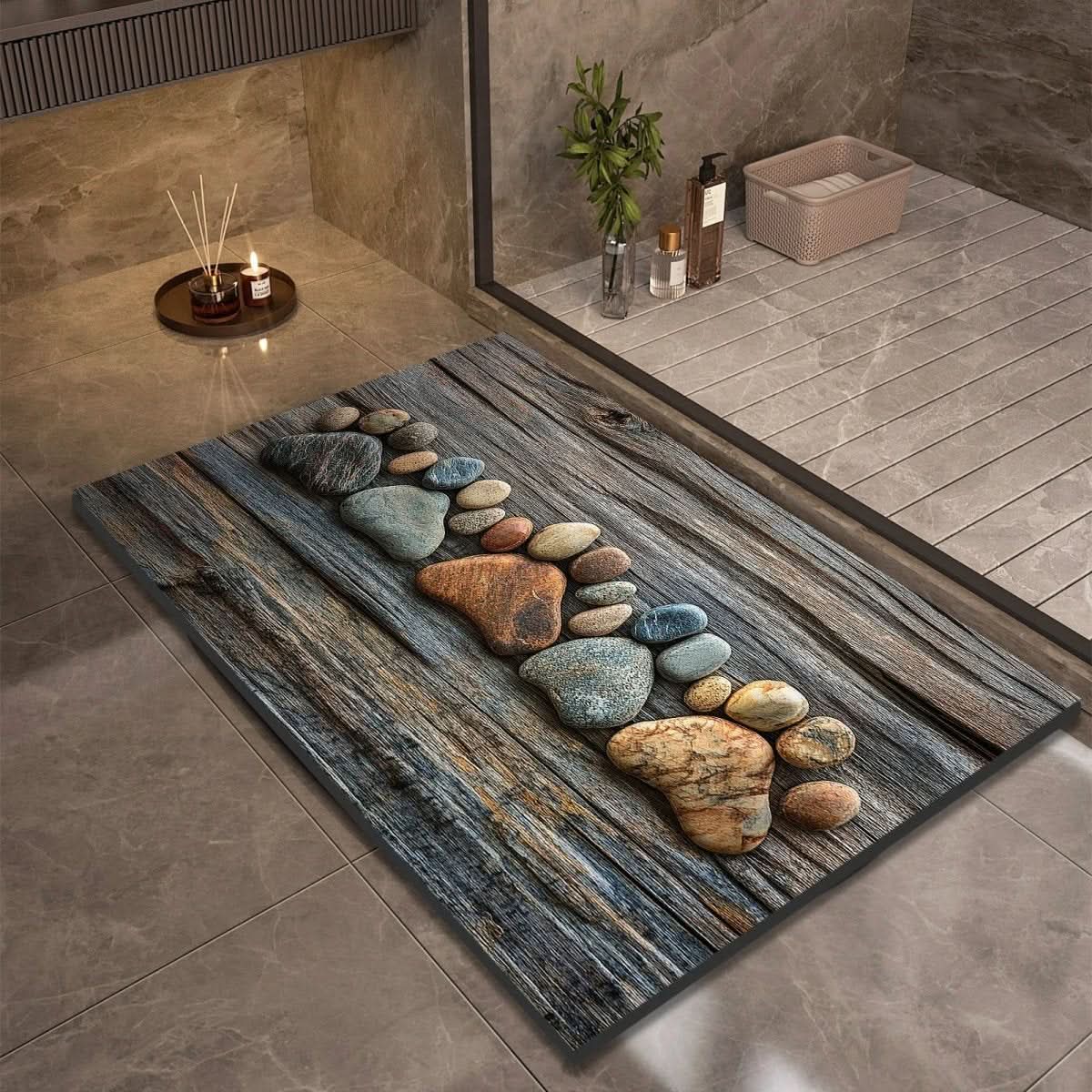 Diatomaceous Earth Quick-Dry Non-Slip Bath Mat