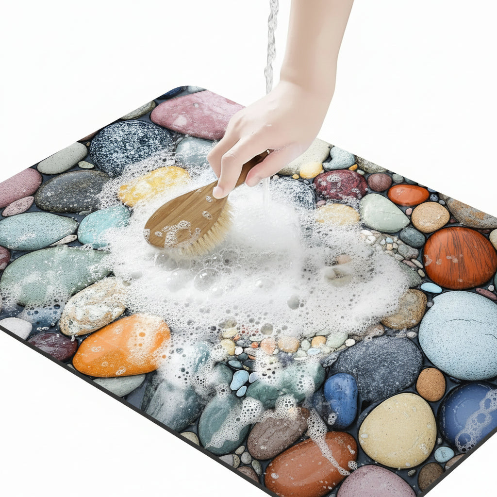Diatomaceous Earth Quick-Dry Non-Slip Bath Mat
