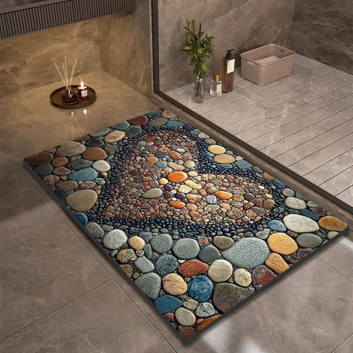 Diatomaceous Earth Quick-Dry Non-Slip Bath Mat