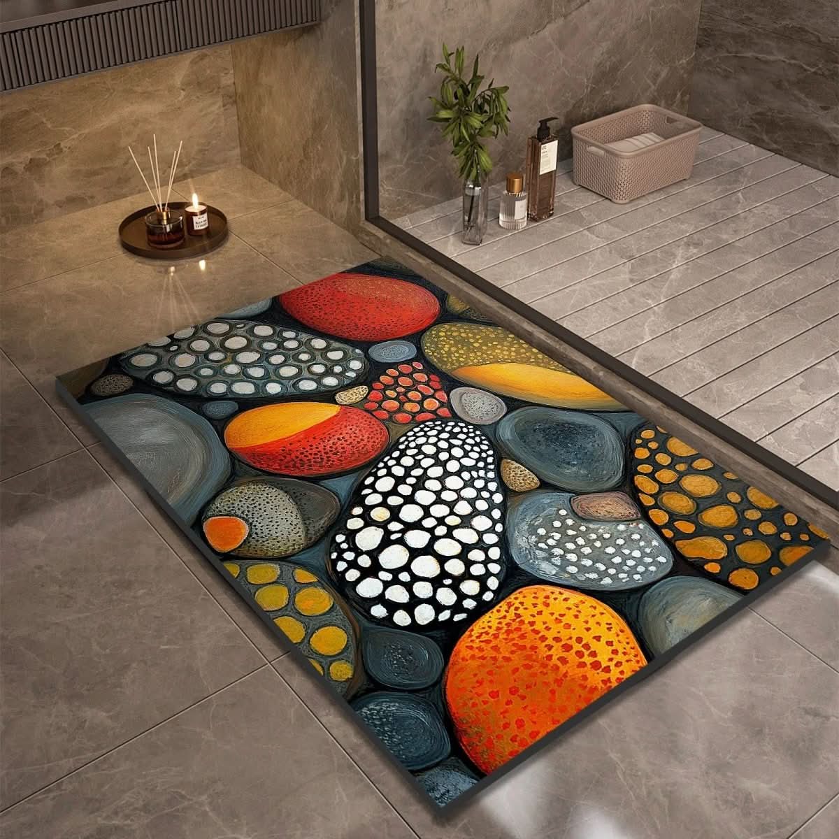 Diatomaceous Earth Quick-Dry Non-Slip Bath Mat