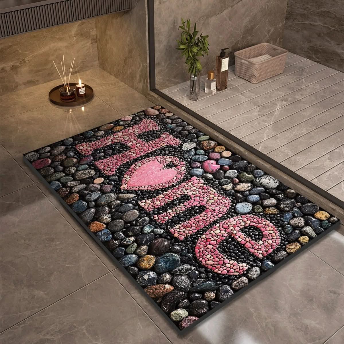 Diatomaceous Earth Quick-Dry Non-Slip Bath Mat