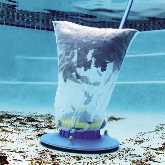 Chemical-Free Pool Cleaner with Powerful Suction for Leaves and Dirt