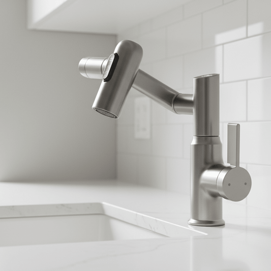 360° Smart Faucet with LED Temperature Display