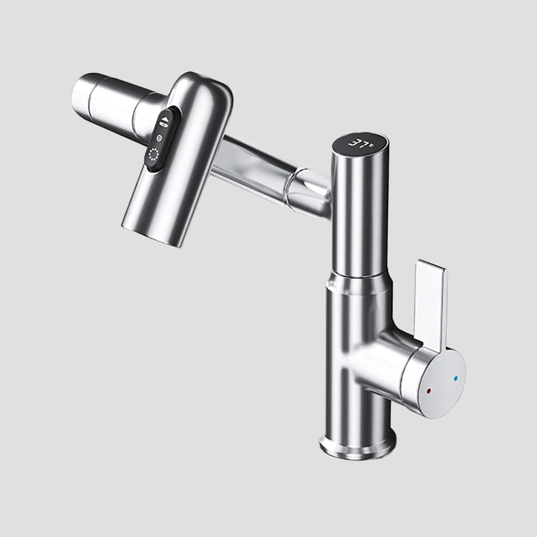 360° Smart Faucet with LED Temperature Display