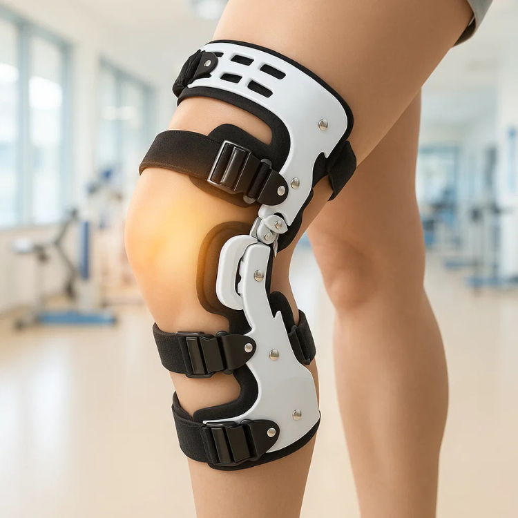 OA Unloader Knee Brace with Medial and Lateral Support for Osteoarthritis Relief