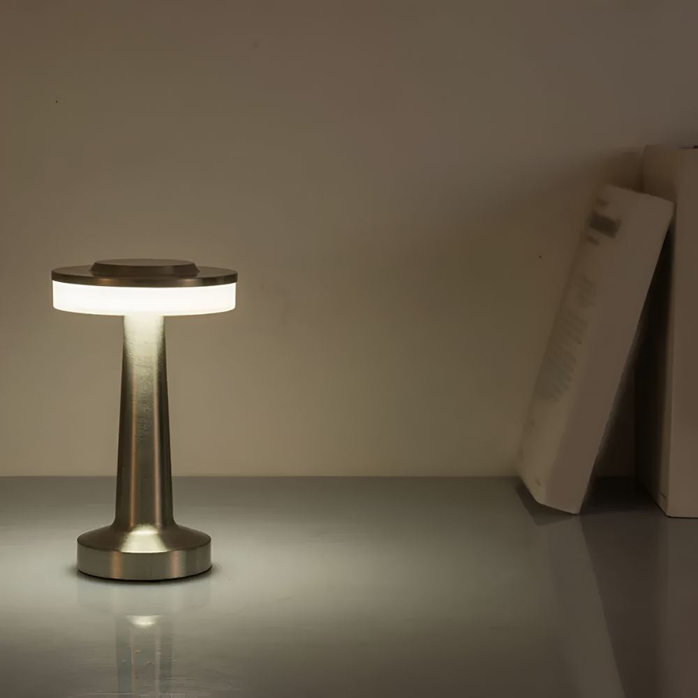 Cordless Touch-Dimming Retro Table Lamp