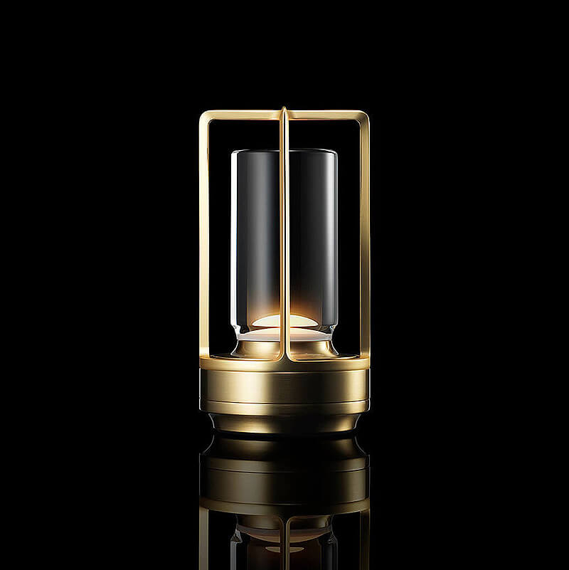 Wireless Crystal Glass Touch Control Table Lamp