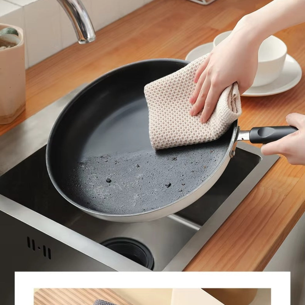 Ultra-Absorbent Honeycomb Hand Towels Set of 3