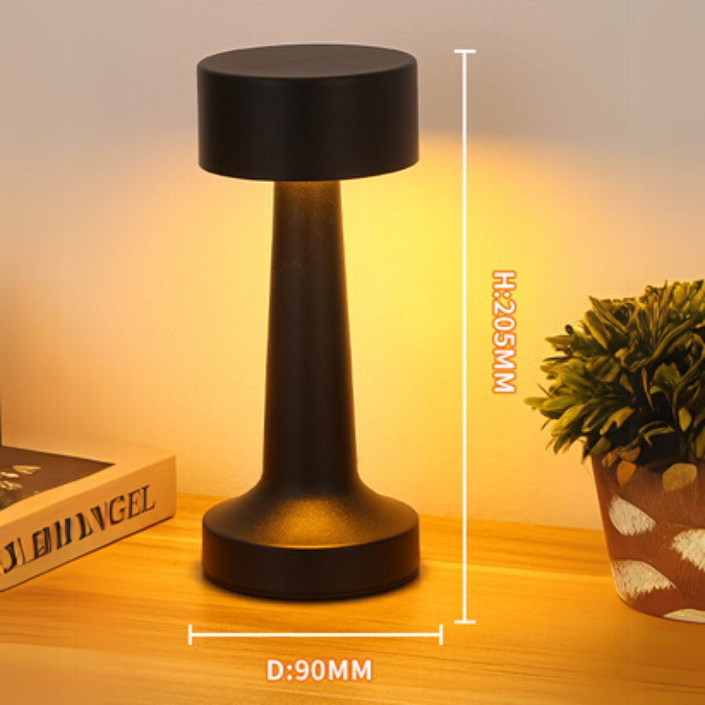 Portable Rechargeable LED Aluminium Desk Lamp with Touch Control