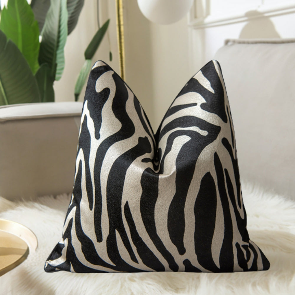 Luxury Microfiber Gilded Cushion Cover