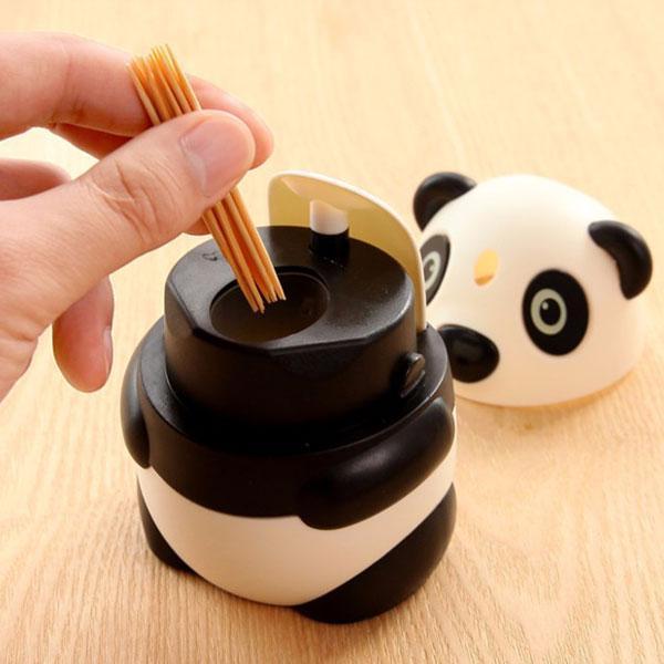 Automatic Panda Toothpick Dispenser for Hygienic Use
