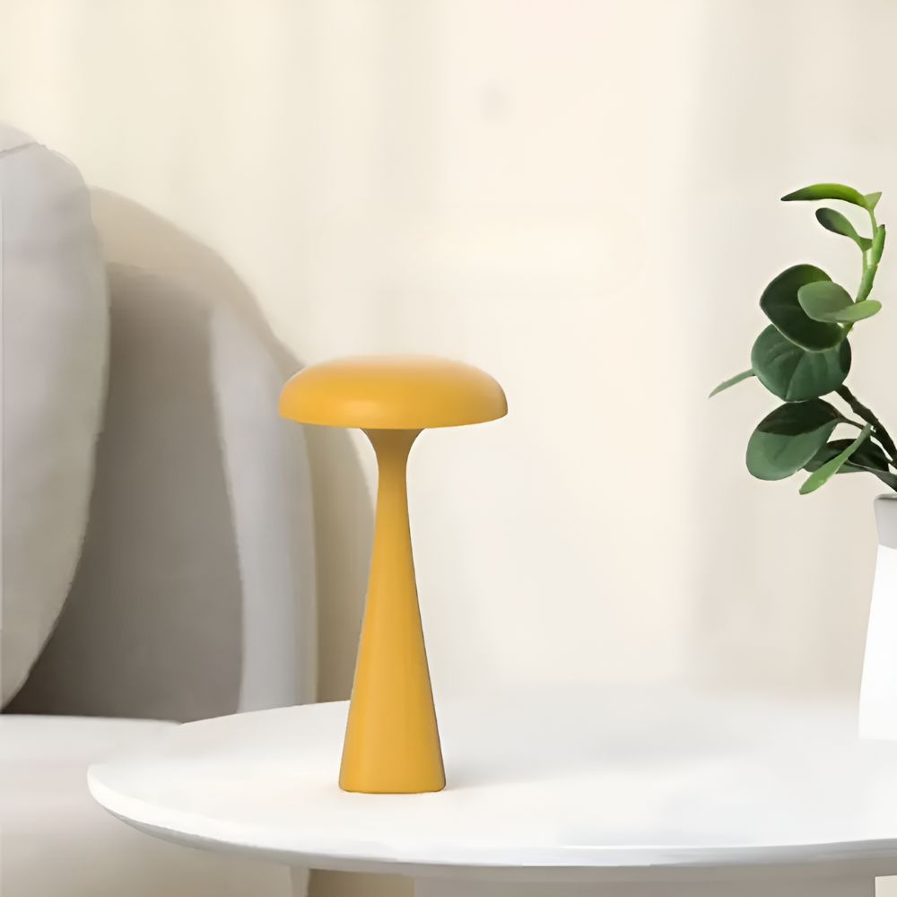 Jellyfish-Shaped Portable Desk Lamp with Adjustable Light