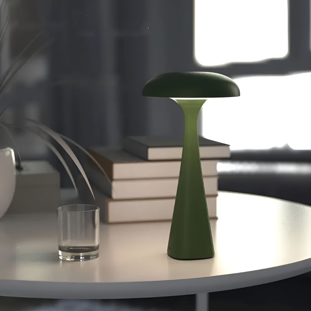 Jellyfish-Shaped Portable Desk Lamp with Adjustable Light
