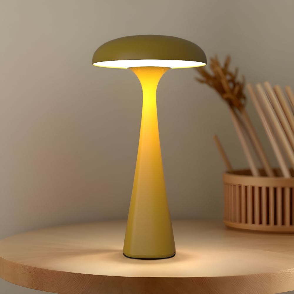 Jellyfish-Shaped Portable Desk Lamp with Adjustable Light