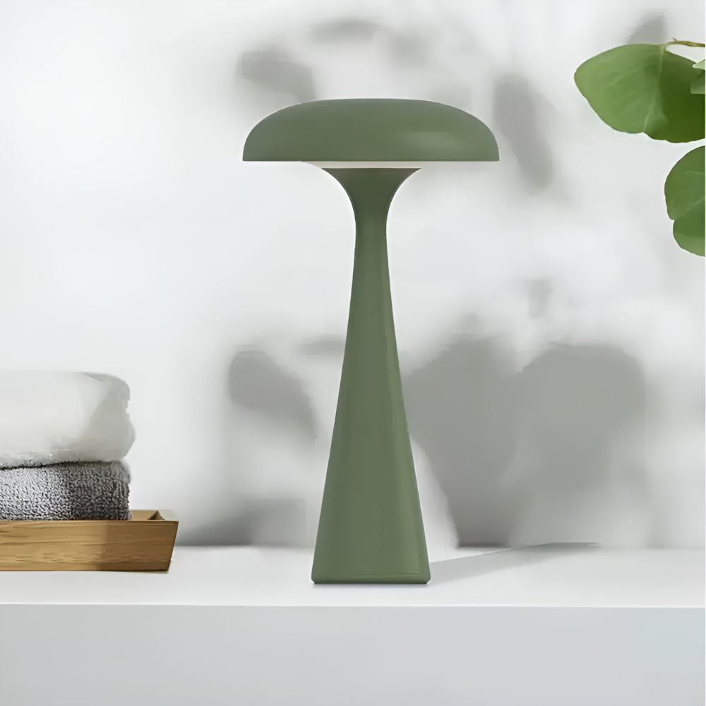 Jellyfish-Shaped Portable Desk Lamp with Adjustable Light