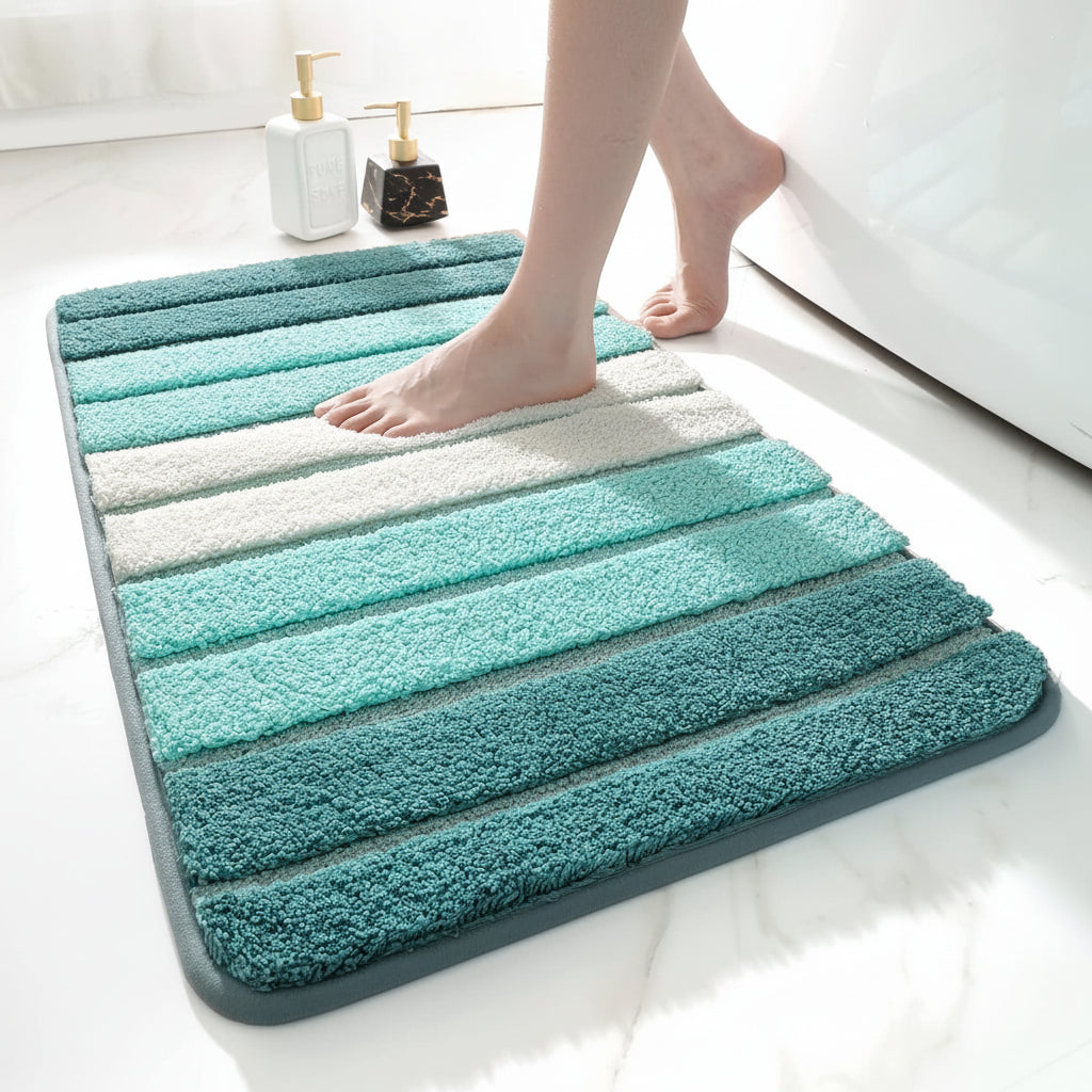 Ultra Absorbent Non-Slip Microfiber Bath Mat