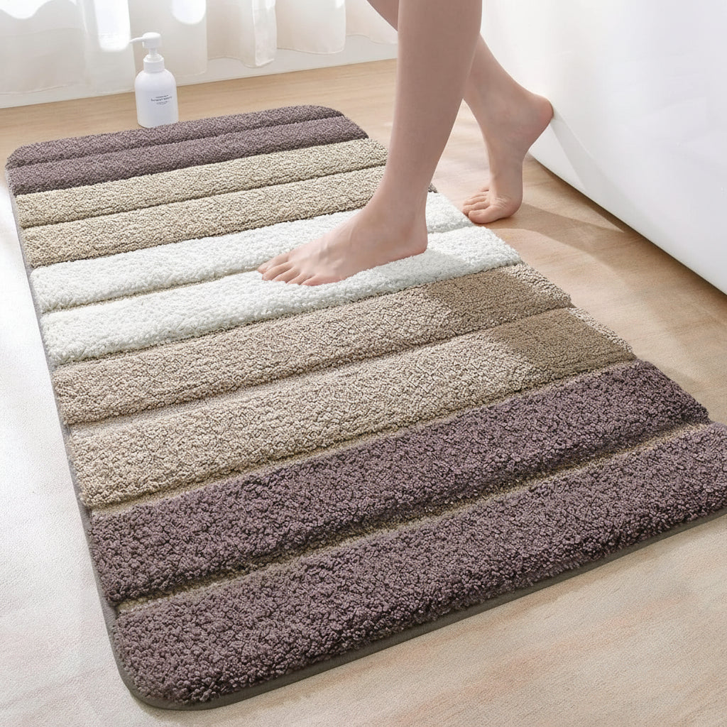 Ultra Absorbent Non-Slip Microfiber Bath Mat