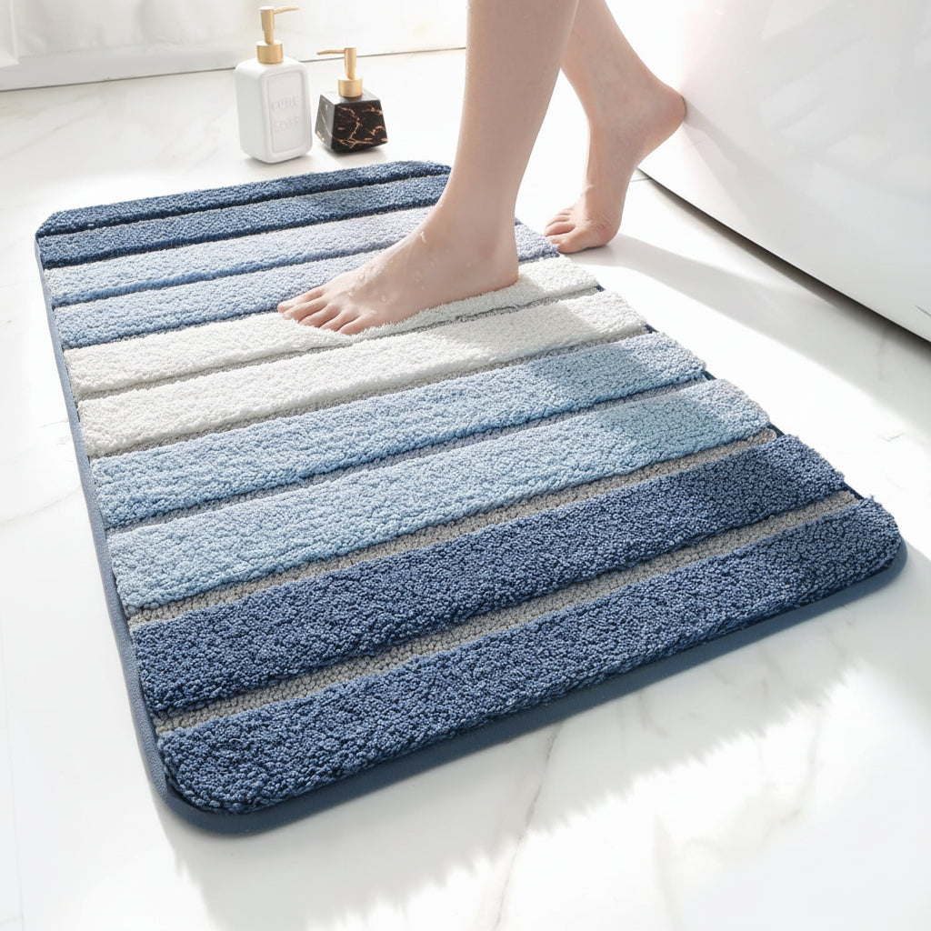 Ultra Absorbent Non-Slip Microfiber Bath Mat