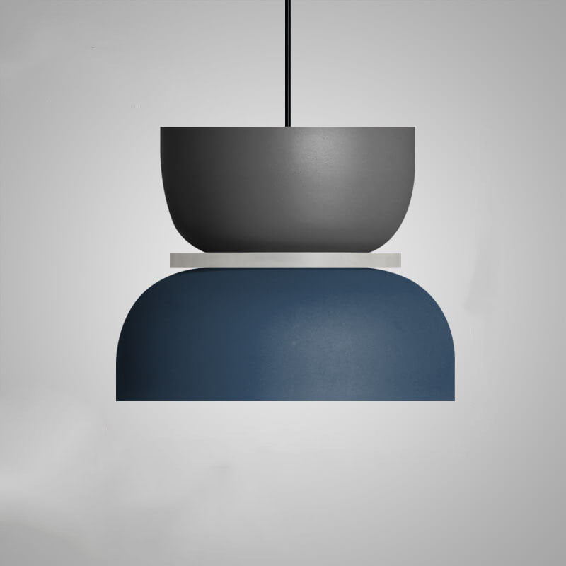 Colorful Macaron LED Pendant Light - Modern Scandinavian Design
