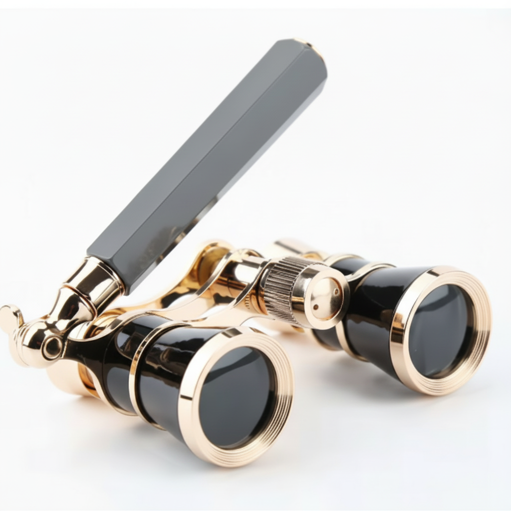Foldable Opera Glasses with 3x Magnification and Clear Optics