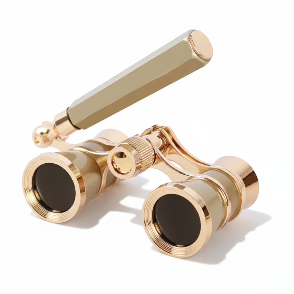 Foldable Opera Glasses with 3x Magnification and Clear Optics
