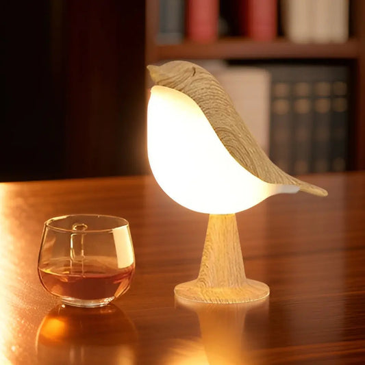 Touch Control Aromatherapy Bird Lamp with Dimmable Light