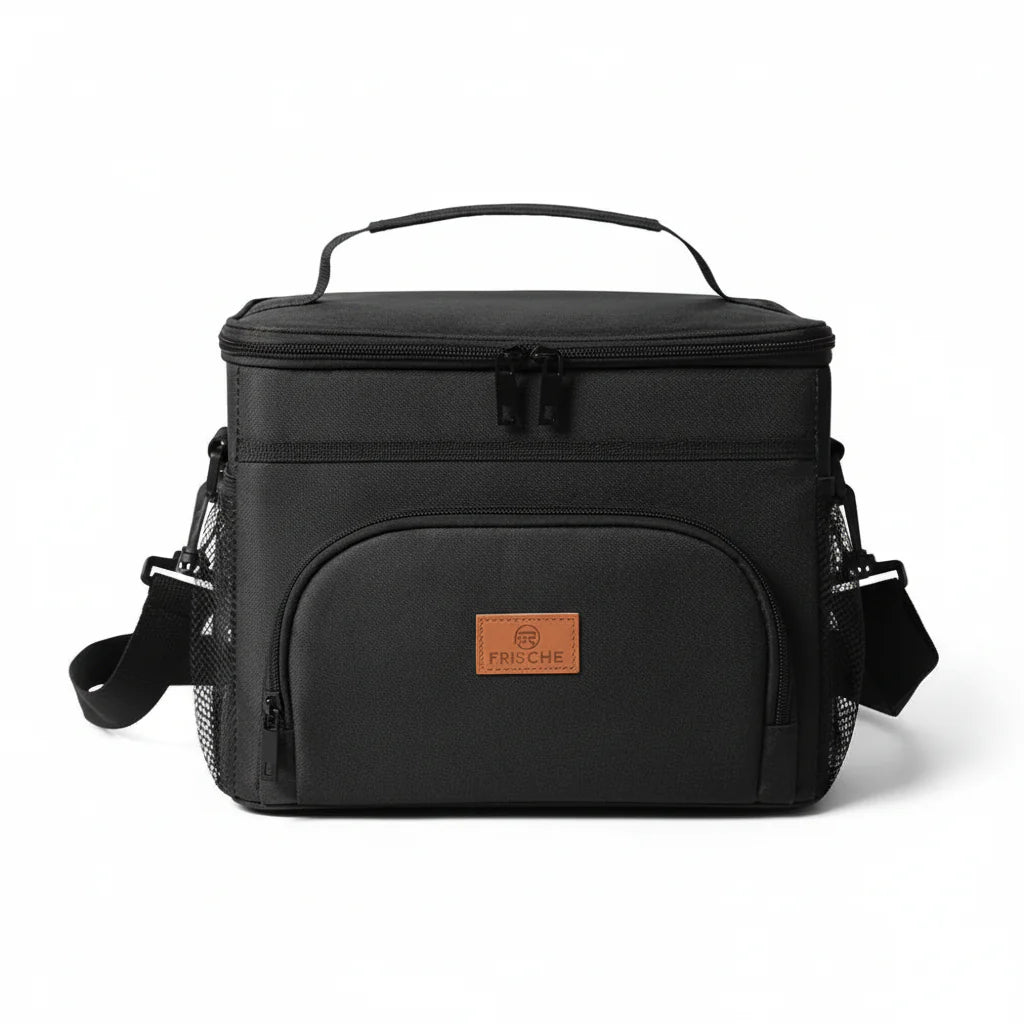 Large Capacity Double Layer Cooler Tote Lunch Bag