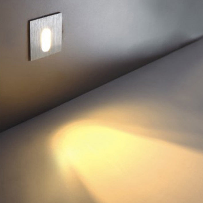 Art Deco Round Aluminum Waterproof LED Wall Light for Hallways