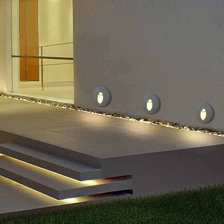Art Deco Aluminum Waterproof LED Wall Light for Hallways