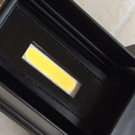 Modern Minimalist Waterproof LED Wall Light - Aluminum and Glass, Hardwired, Black or White