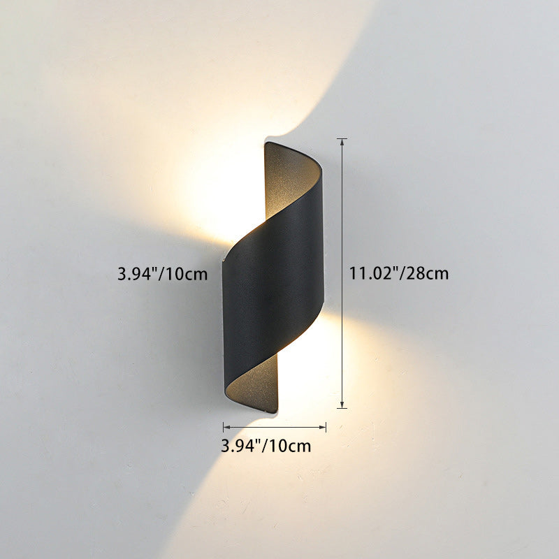 Waterproof Minimalist Aluminum LED Wall Light