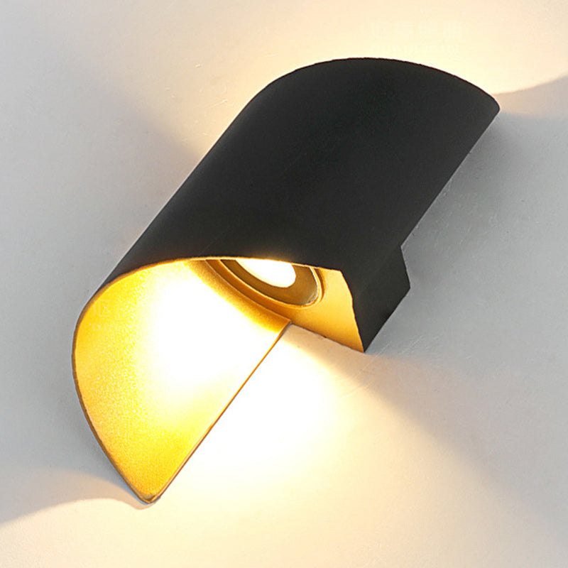 Waterproof Minimalist Aluminum LED Wall Light