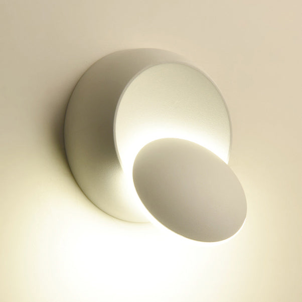 Contemporary Nordic Iron Round LED Wall Light