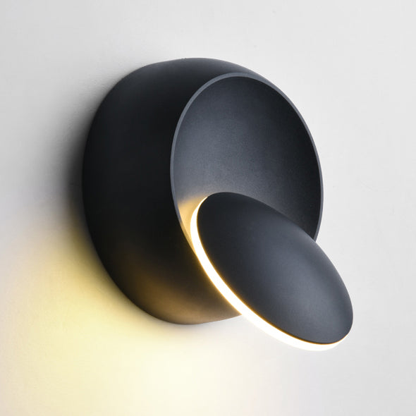 Contemporary Nordic Iron Round LED Wall Light