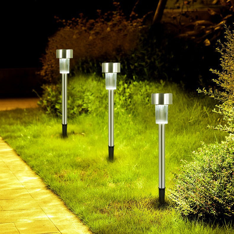 Solar Waterproof Stainless Steel LED Landscape Light for Outdoor Garden