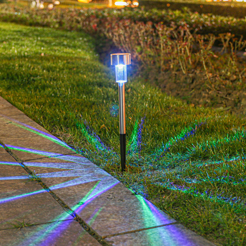 Solar Waterproof Stainless Steel LED Landscape Light for Outdoor Garden