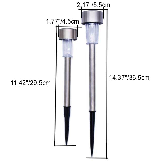 Solar Waterproof Stainless Steel LED Landscape Light for Outdoor Garden